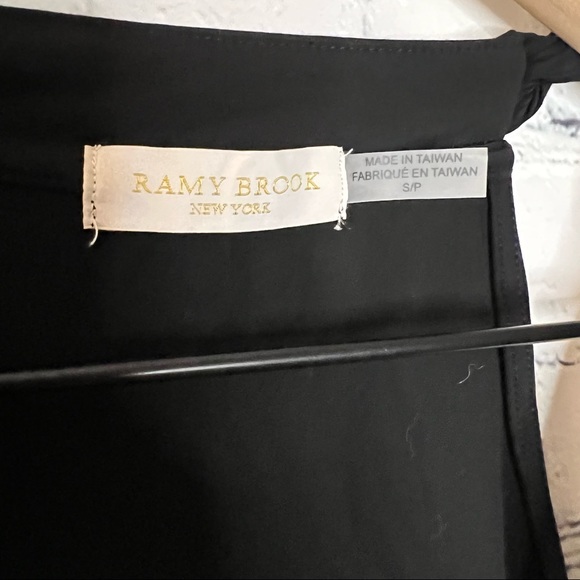Ramy Brook Bryce Cowl Neck Tank Top Black Size Small NWOT - Picture 9 of 11